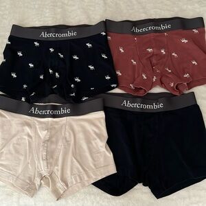 EUC 4 Boys Abercrombie sz 9/10 Boxer Briefs